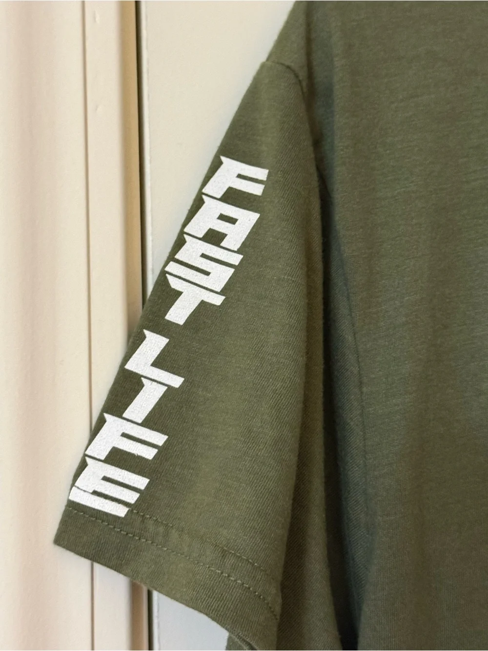 Fresh Laundry Fast Life Tokyo Racing Tee JDM Initial D Style Green Size Medium